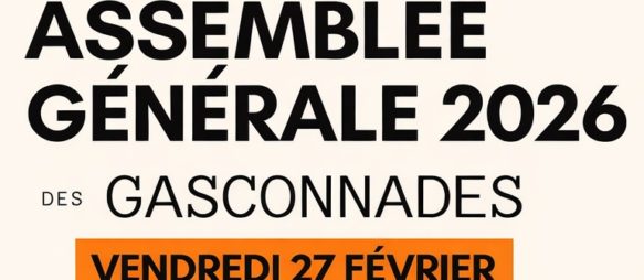 INVITATION: ASSEMBLÉE GÉNÉRALE DES GASCONNADES 2026